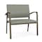 Lesro Newport Bariatric Chair Metal Frame, Bronze, OH Eucalyptus Upholstery NP1401 - alternate 1